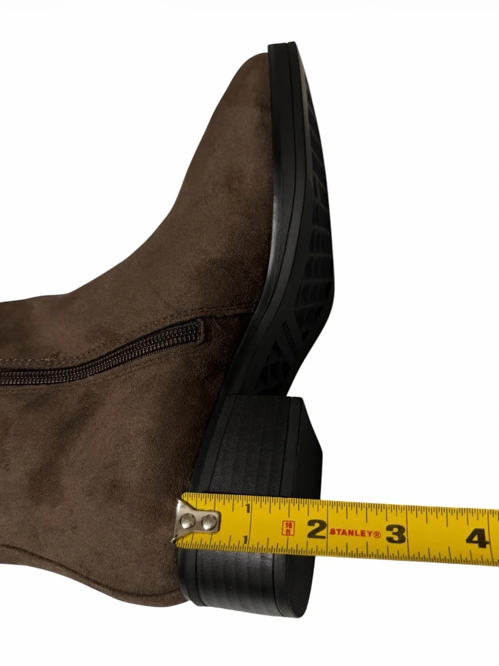 Aerosoles Suede Knee-High Boots - Brown 7Wide | New